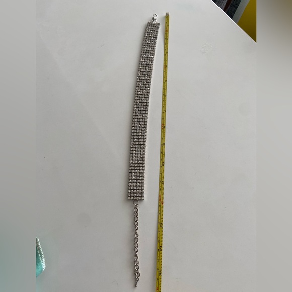 Crystal choker necklace - Picture 3 of 3